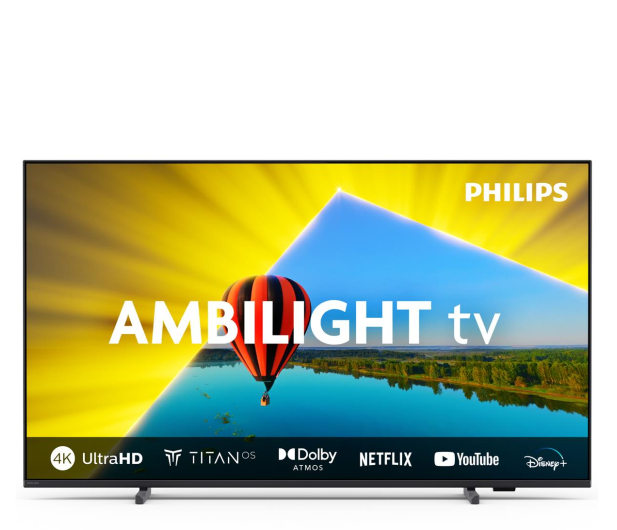 PHILIPS 65PUS8079 LED 4K Titan OS Ambilight 3 Dolby Atmos - 1240815 - zdjęcie 2